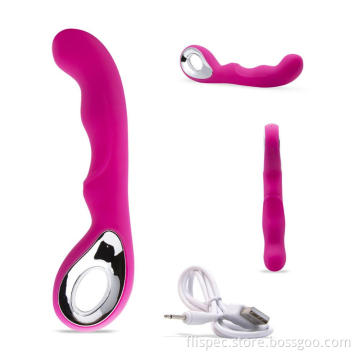 Pink Purple Vibrator Massager Adults Sex Toys Men Women 10-mode USB Rechargeable Wand